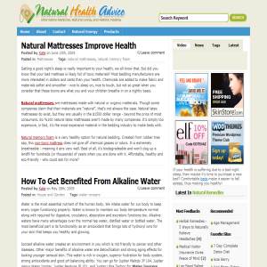 Natural Health Advice