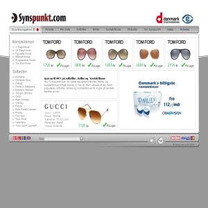 Solbriller, Kontaktlinser & Briller | Synspunkt.com
