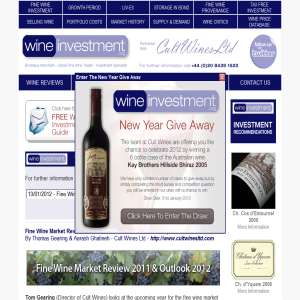 Wine Investment Site