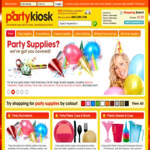 Kids party supplies