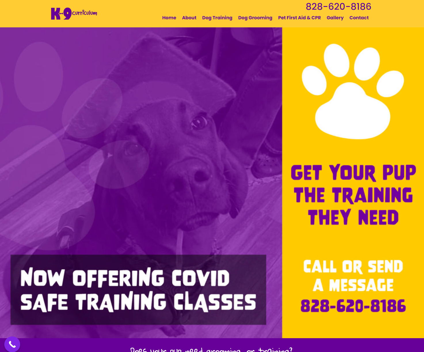 K-9 Curriculum - Dog Obedience Training