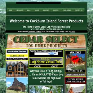 Log Cabin Siding - CI Forest Products